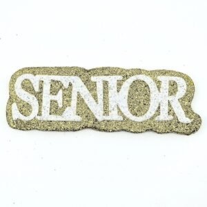 Foam - 4.5" SENIOR (12 pc) - Gold / White