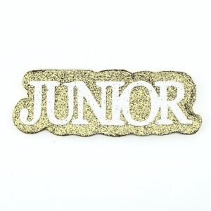 Foam - 4.5" JUNIOR (12 pc) - Gold / White