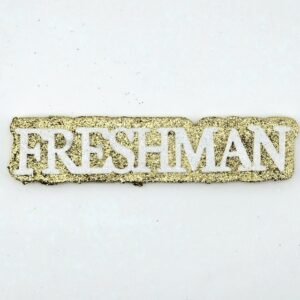 Foam - 5.5" FRESHMAN (12 pc) - Gold / White
