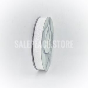 White Glitter Ribbon for Chrsitmas Decor as well as homecoming mums and weddings.